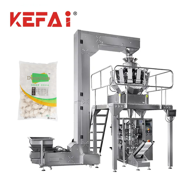 Maszyna pakująca z wagą do pierogów KEFAI